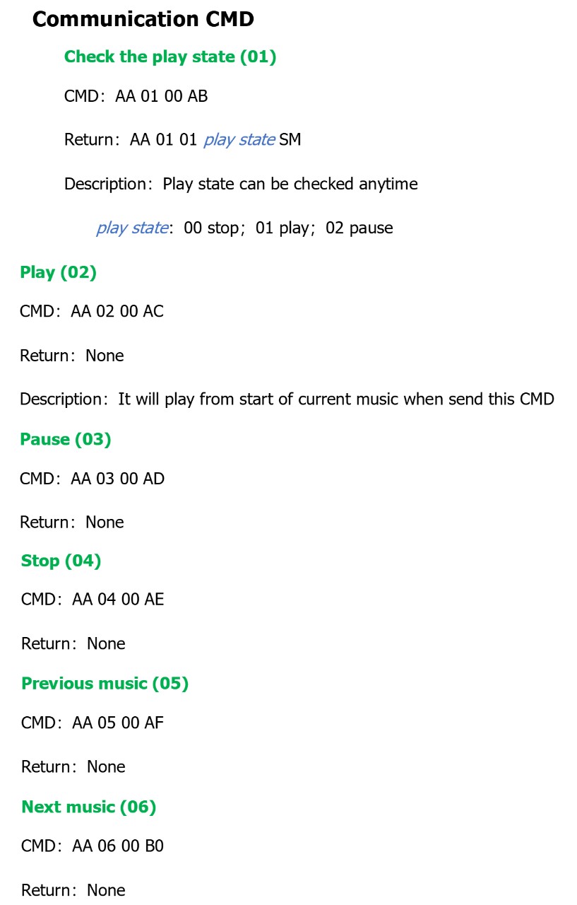 communication cmd